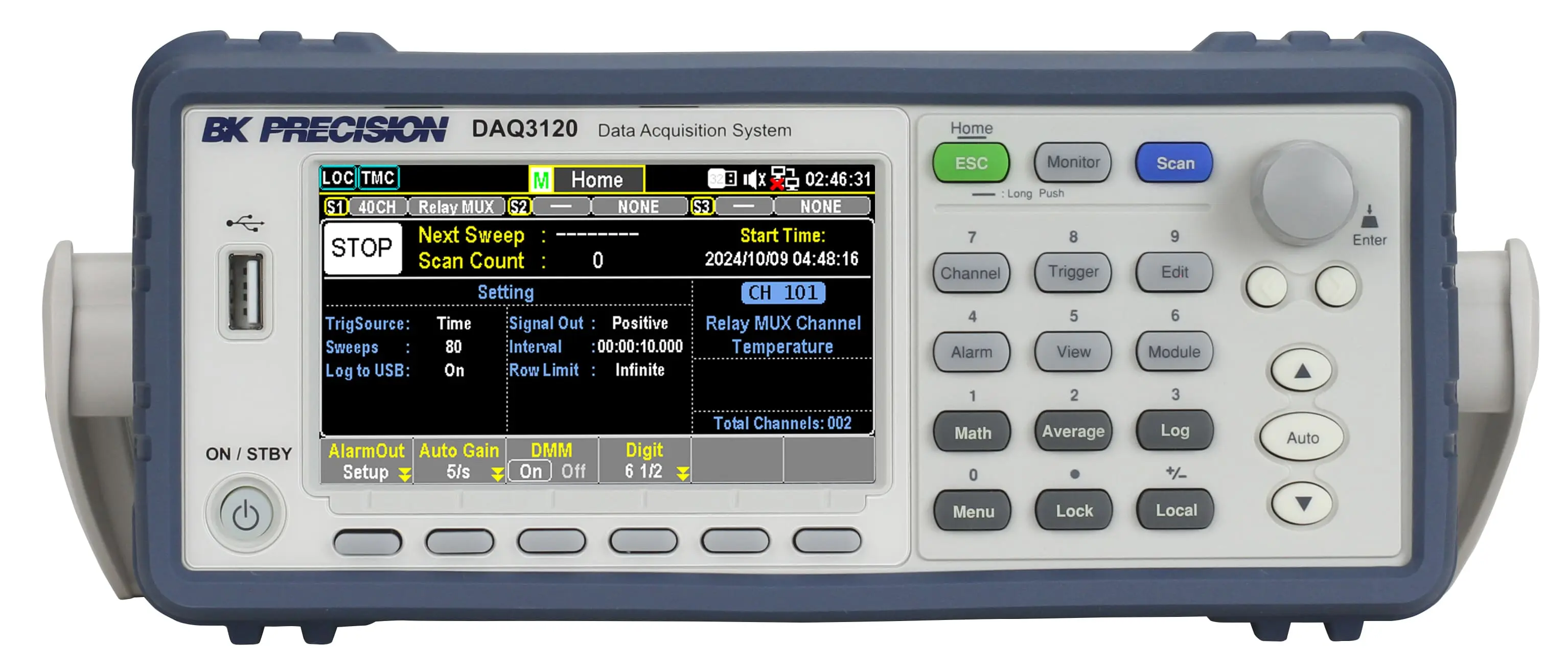 "Equipo DAQ3120 B+K Precision"