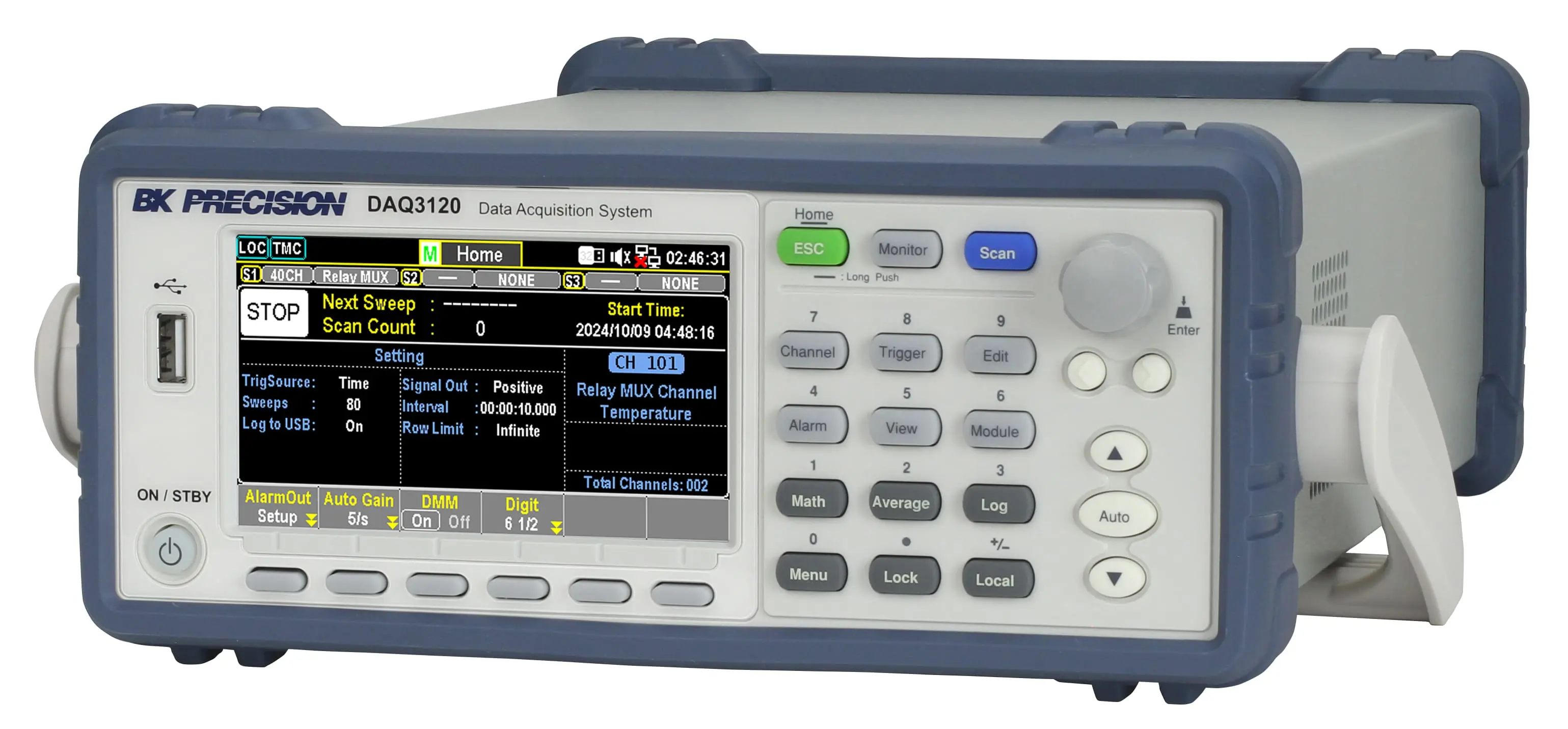 "Equipo DAQ3120 B+K Precision"