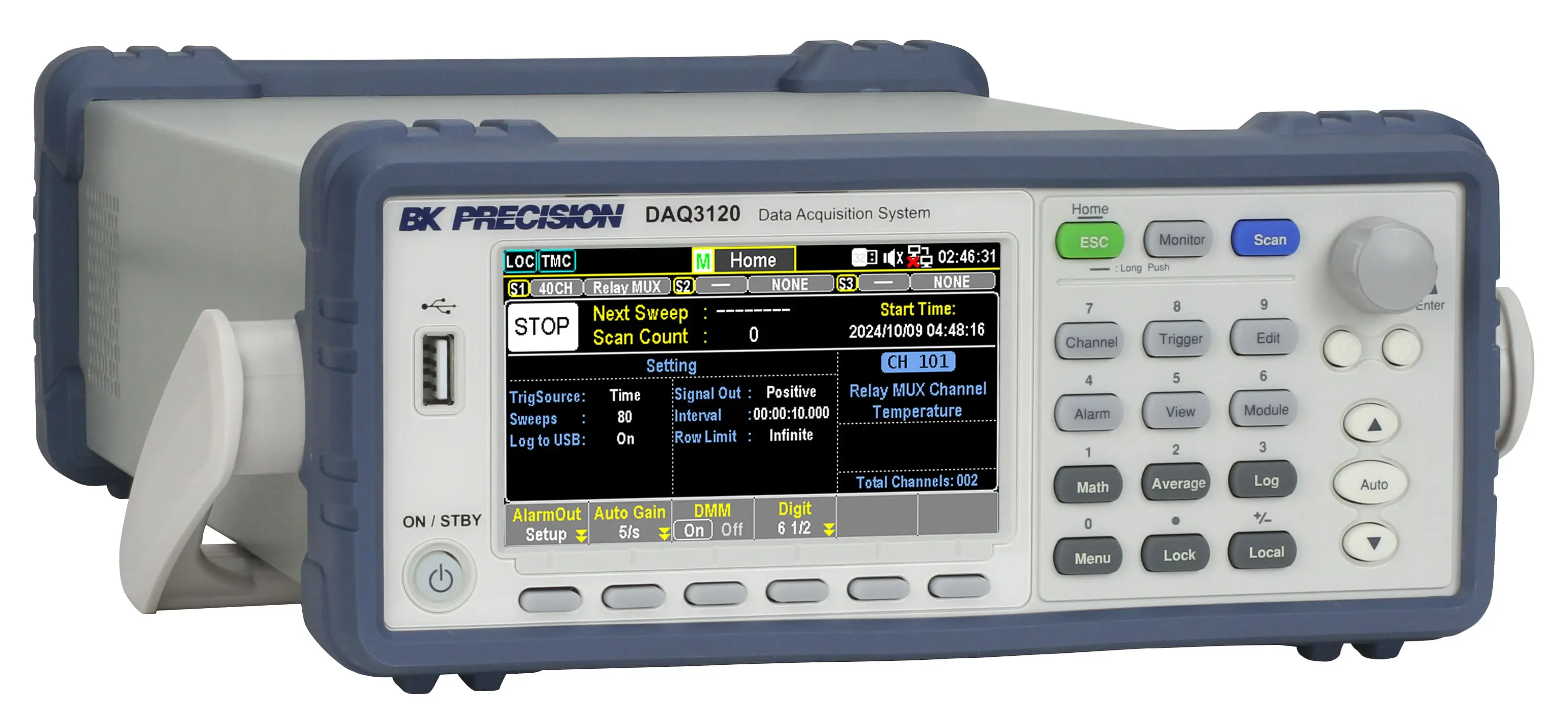 "Equipo DAQ3120 B+K Precision"