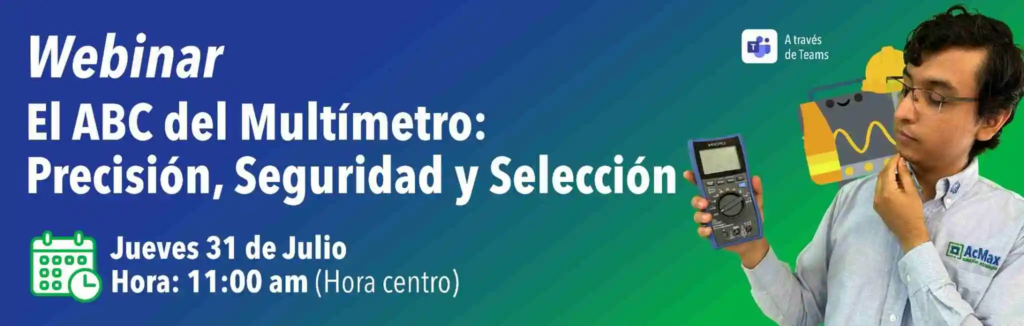 Webinar el ABC del Multimetro