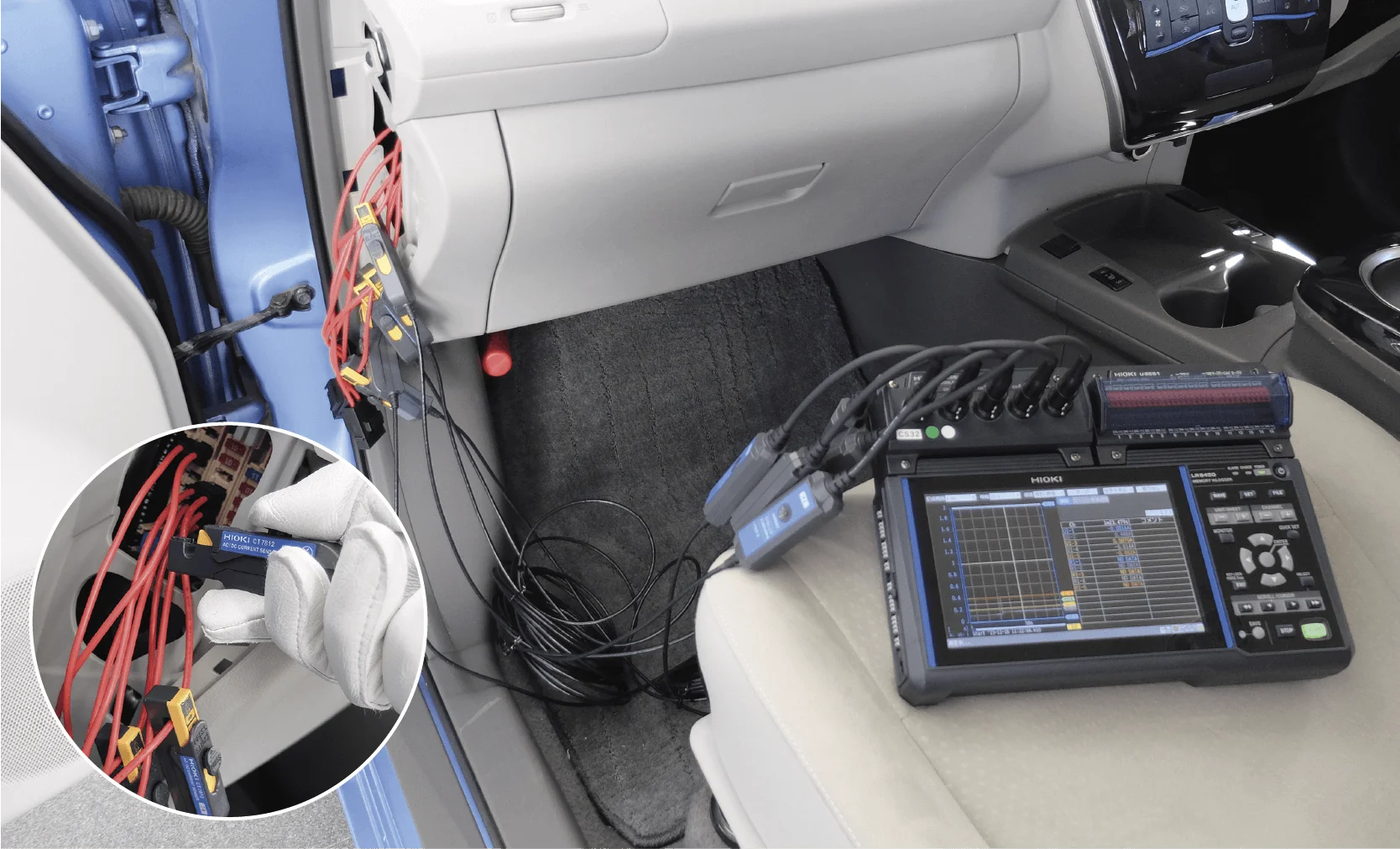 Medición de la corriente de fuga en la gestión de energía de vehículos eléctricos