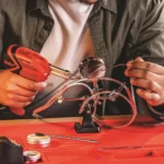 "Soporte de banco con brazos y lupa WLACCHHB-02 Weller"